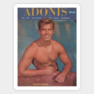 ADONIS Magazine - Vintage Physique Muscle Male Model Magazine Cover Magnet